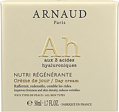 Tagesgesichtscreme mit 3 Formen Hyaluronsäure - Arnaud Nutri Regenerante Day Cream — Bild N2