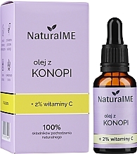 GESCHENK! Hanföl mit 2 % Vitamin C für Problemhaut  - NaturalME Hemp Oil  — Bild N2