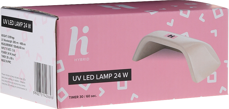 UV LED Lampe - Hi Hybrid UV Led Lamp 24W — Bild N1