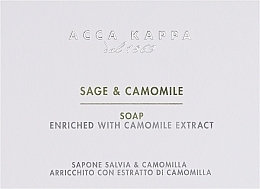 Seife Salbei und Kamille - Acca Kappa Sage & Chamomile Soap — Bild N2