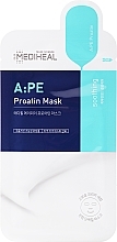 Beruhigende Tuchmaske mit Aminosäuren - Mediheal A:PE Soothing Proatin Mask — Bild N1