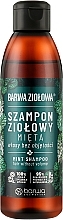 Energetisierendes Kräutershampoo für dünnes Haar mit Minze - Barwa Herbal Mint Shampoo — Bild N1