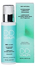 Geruchloses Gleitmittel auf Wasserbasis - Lovium Waterbased Lubricant Unscented — Bild N1