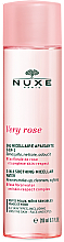 Düfte, Parfümerie und Kosmetik 3in1 Beruhigendes Mizellen-Reinigungswasser zum Abschminken mit Rosenblütenwasser - Nuxe Very Rose 3 in 1 Soothing Micellar Water