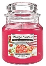 Duftkerze im Glas - Yankee Candle Home Inspiration Sugared Strawberries — Bild N1