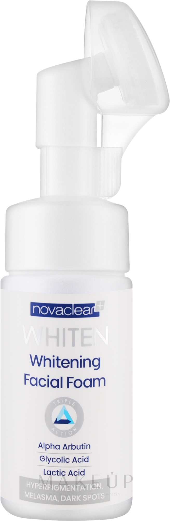 Gesichtsschaum - Novaclear Whiten Whitening Facial Foam — Bild 100 ml
