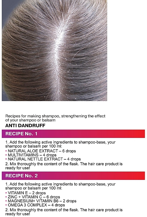 Aktiver Komplex mit Magnesium und Vitamin B6 für das Haar und die Kopfhaut - Pharma Group Handmade — Bild N5