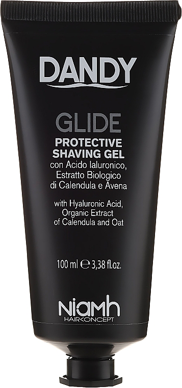 Schützendes Rasiergel mit Calendula und Hafer - Niamh Hairconcept Dandy Glide Protective Shaving Gel — Bild N1