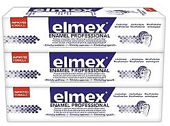 Set - Elmex Professional Dental Enamel Protection (toothpaste/3x75ml) — Bild N1