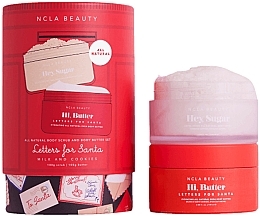 Düfte, Parfümerie und Kosmetik Körperpflegeset - NCLA Beauty Letters For Santa Body Care Set (Körperbutter 100g + Körperpeeling 100g)
