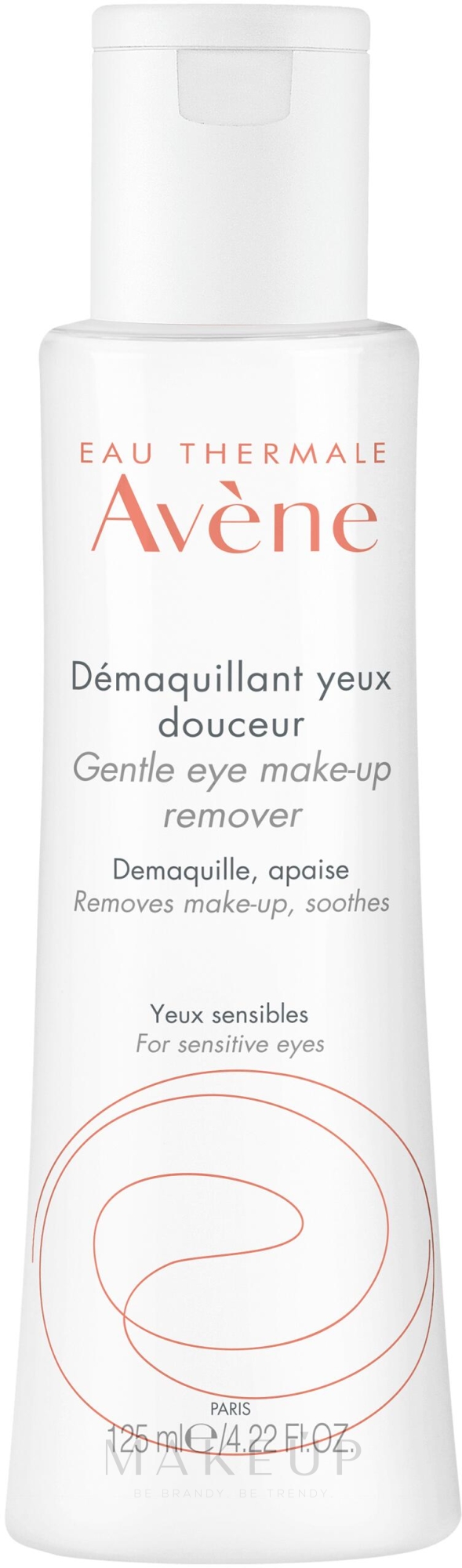 Milde Gesichtslotion zum Abschminken - Avene Soins Essentiels Gentle Eye Make-Up Remover — Bild 125 ml