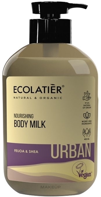 Pflegende Körpermilch mit Feijoa und Shea - Ecolatier Urban Body Milk — Foto 400 ml