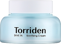 Beruhigende Gesichtscreme mit Hyaluronsäure - Torriden Dive-In Soothing Cream  — Bild N2