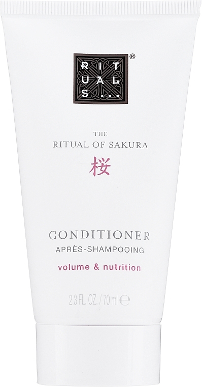 Nährende Haarspülung mit Reismilch- und Kirschblütenduft - Rituals The Ritual Of Sakura Conditioner — Bild N3