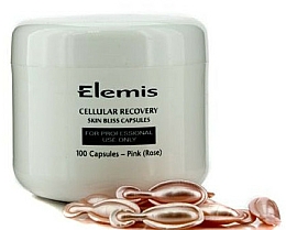 Düfte, Parfümerie und Kosmetik Zellregenerierende und antioxidative Gesichtskapseln mit Rose 100 St. - Elemis Cellular Recovery Skin Bliss Rose