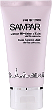 Reinigende Gesichtsmaske mit Mandelöl und Geranie - Sampar Clear Solution Mask — Bild N2