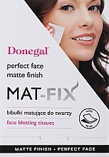Mattierendes Spezialpapier für das Gesicht - Donegal Face Blotting Tissues Mat-Fix — Bild N1