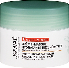 Feuchtigkeitsspendende Creme-Maske für das Gesicht - Jowae Moisturizing Overnight Recovery Cream-Mask — Bild N1