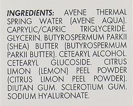 Feuchtigkeitsspendende Gesichtscreme mit Hyaluronsäure und Thermalwasser - Avene Tolerance Hydra-10 Hydrating Cream — Bild N3