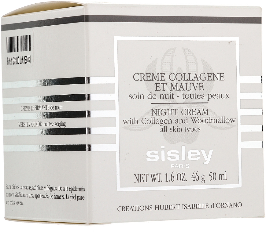 Straffende Nachtcreme mit Kollagen - Sisley Creme Collagene Et Mauve Botanical Night Cream — Foto N3