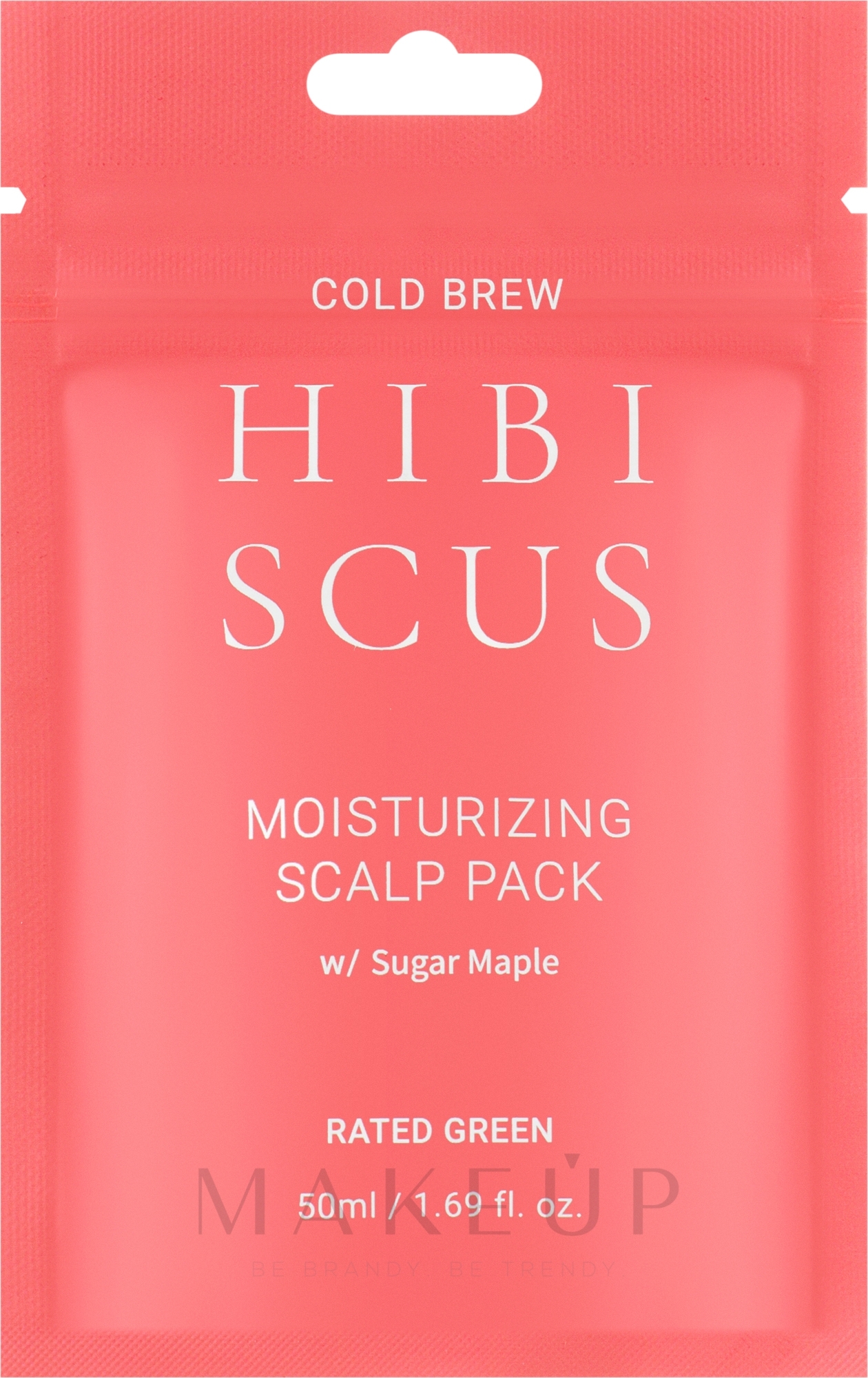 Feuchtigkeitsspendende Kopfhautmaske mit Hibiskus - Rated Green Cold Brew Hibiscus Moisturizing Scalp Pack — Bild 50 ml