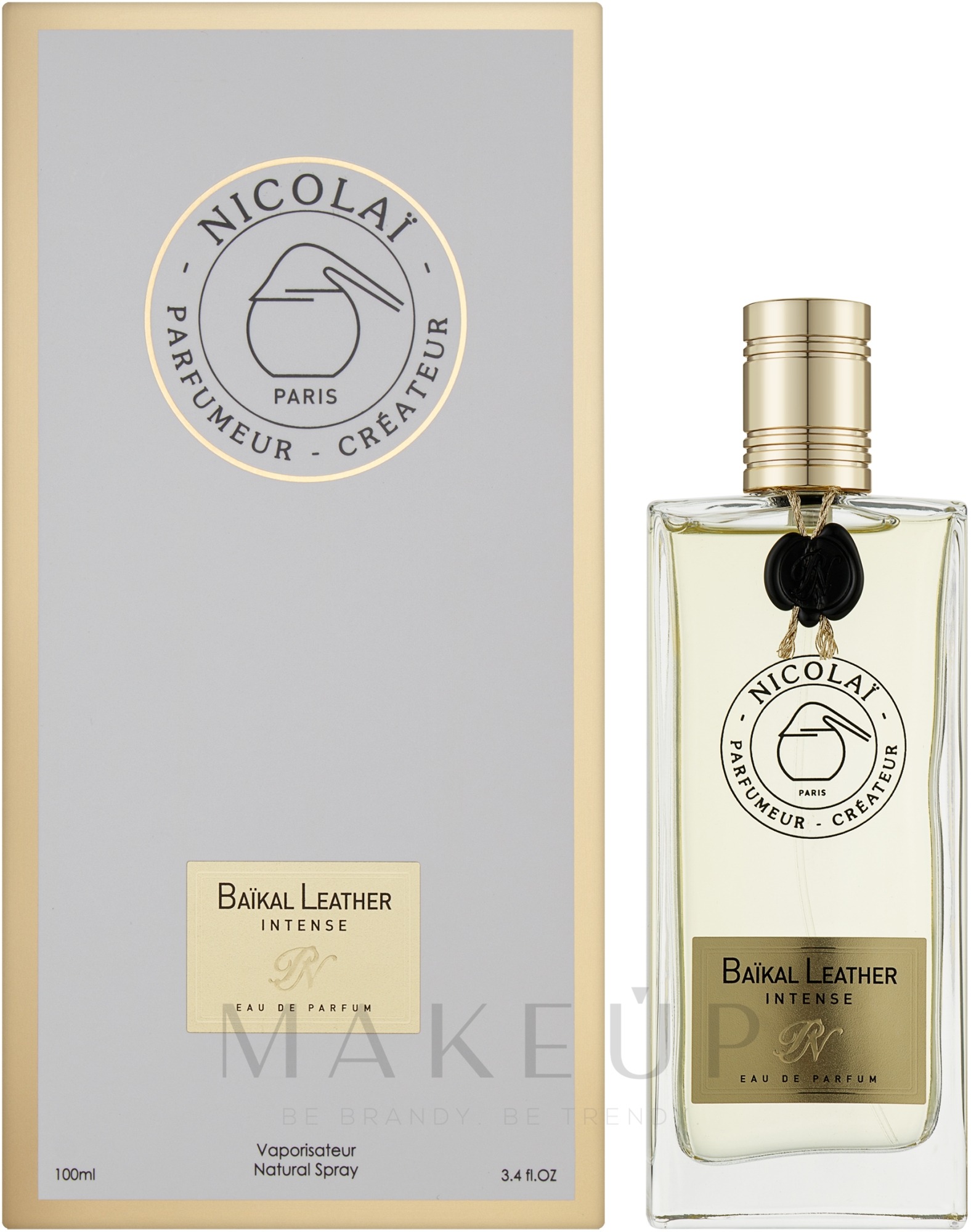 Nicolai Parfumeur Createur Baikal Leather Intense - Eau de Parfum — Bild 100 ml