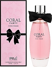 Prive Parfums Coral Party Pour Femme - Eau de Parfum — Bild N2