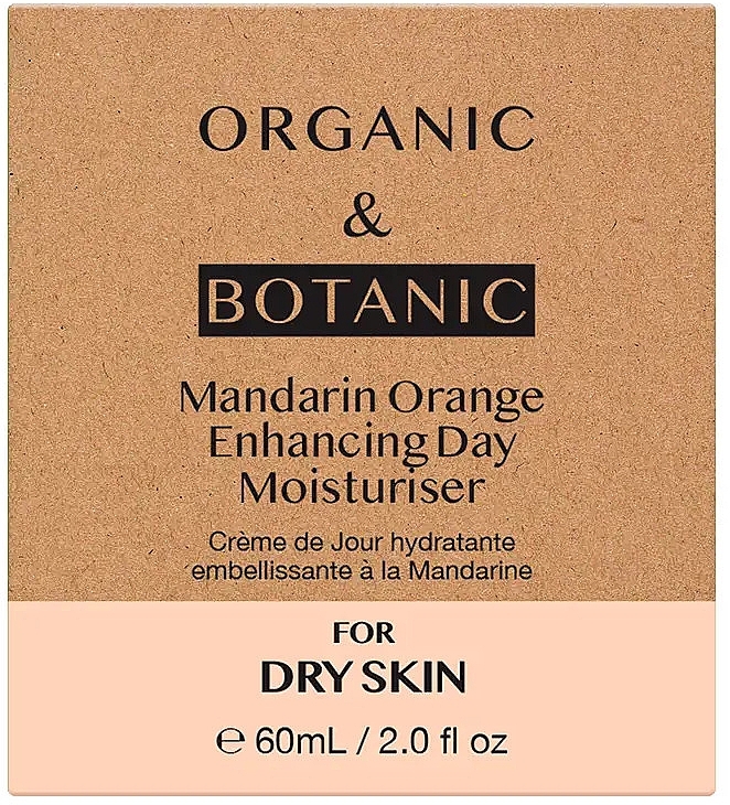Feuchtigkeitsspendende Tagescreme für trockene Haut - Organic & Botanic Mandarin Orange Enhancing Day Moisturiser — Bild N3