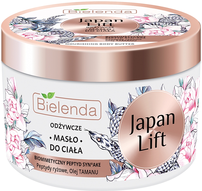 Pflegende Körperbutter mit Reispeptiden und Tamanuöl - Bielenda Japan Lift Body Butter