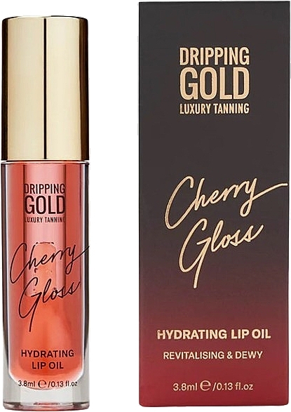 Feuchtigkeitsspendendes Lippenöl - Sosu by SJ Dripping Gold Luxury Tanning Hydrating Lip Oil — Bild N1