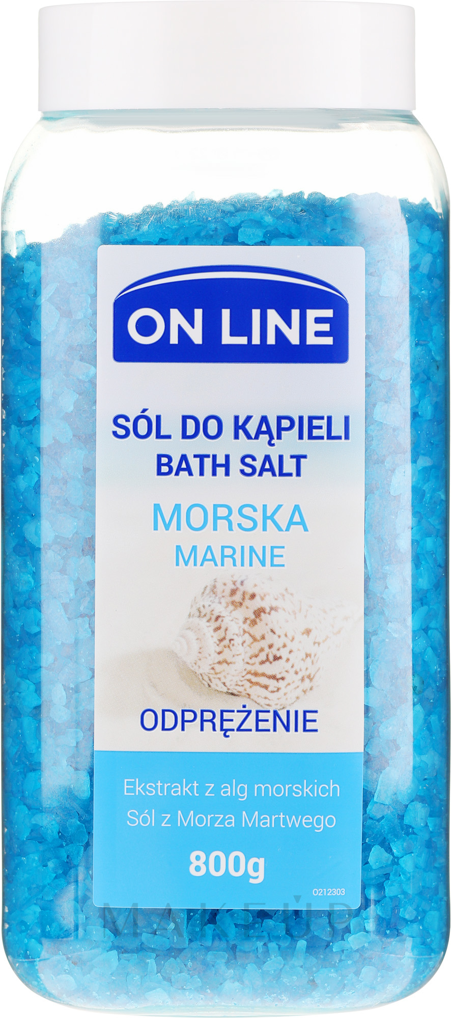 Meer Badesalz - On Line Sea Bath Salt — Bild 800 g