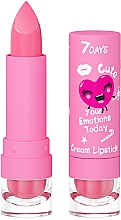 Düfte, Parfümerie und Kosmetik Cremiger Lippenstift - 7 Days Your Emotions Today Cute