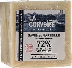 Düfte, Parfümerie und Kosmetik Hypoallergene Naturseife Extra Pur - La Corvette Savon de Marseille Extra Pure Soap Cube