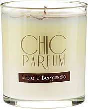 Düfte, Parfümerie und Kosmetik Duftkerze Ambra e Bergamotto - Chic Parfum Ambra E Bergamotto Candle