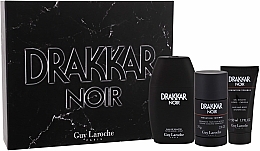 Düfte, Parfümerie und Kosmetik Guy Laroche Drakkar Noir - Duftset (Eau de Toilette 100ml + Duschgel 50ml + Deodorant 75ml)