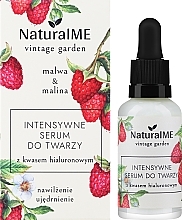 Intensives Gesichtsserum - NaturalME Vintage Garden Malwa & Raspberry Moisturizing & Firming Intensive Face Serum	 — Bild N2