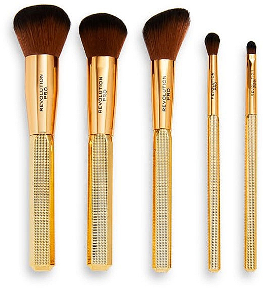 Make-up-Pinsel-Set - Revolution Pro Brush set Rockstar Gold Edition — Bild N2