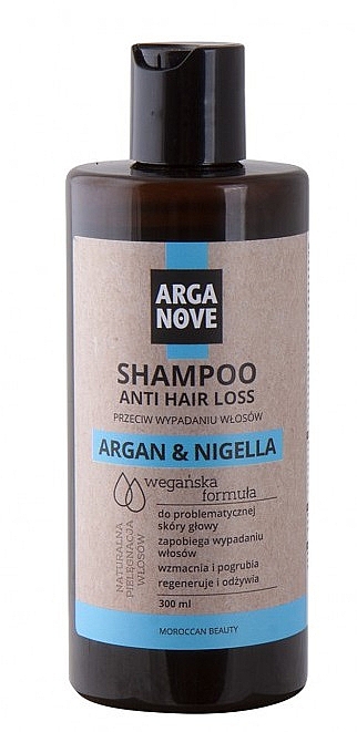 Shampoo gegen Haarausfall mit Argan - Arganove Argan & Nigella Anti Hair Loss Shampoo — Bild N1