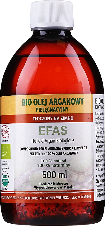 100% Bio Arganöl - Efas Argan Oil 100% BIO — Foto N1