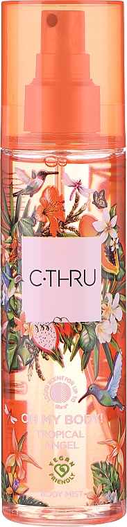 C-Thru Tropical Angel & Harmony Bliss - Körperpflegeset (Körpernebel 200ml + Duschgel 250ml) — Bild N3