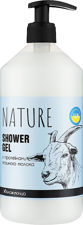 Duschgel mit Ziegenmilchproteinen - Bioton Cosmetics Nature — Bild N3