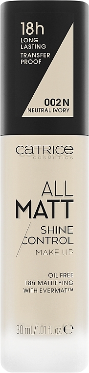 Foundation - Catrice All Matt Shine Control Make Up — Bild N1