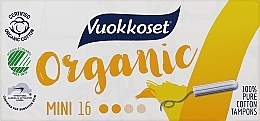 Düfte, Parfümerie und Kosmetik Bio Tampons ohne Applikator Mini 16 St. - Vuokkoset Organic Mini Tampons