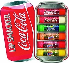 Düfte, Parfümerie und Kosmetik Lippenbalsam-Set "Coca-Cola" - Lip Smacker Coca-Cola Flavored Lip Gloss Collection (Lippenbalsam/6x4g)