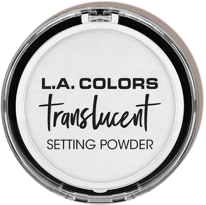 Transparentes Fixierpulver - L.A. Colors Translucent Setting Powder  — Bild N2