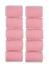Klettwickler rosa 10 St. - Revolution Haircare Mega Pink Velcro Heatless Rollers — Bild N2