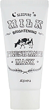 Nachtmaske für einen strahlenden Teint mit Milchproteinen - A'pieu Fresh Mate — Bild N1