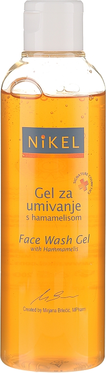 Gesichtsreinigungsgel - Nikel Face Wash Gel with Hamamelis