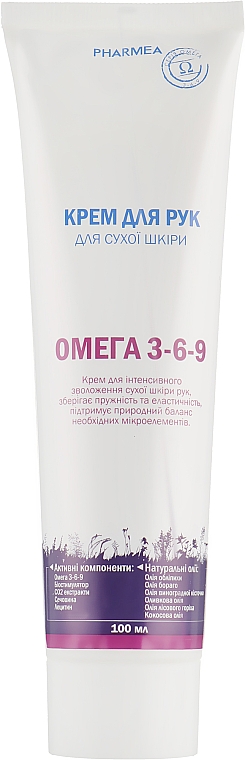 Handcreme für trockene Haut - Pharmea Omega 3-6-9 — Bild N2