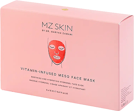 Meso-Gesichtsmaske mit Vitaminen - MZ Skin Vitamin-Infused Meso Face Mask — Bild N1